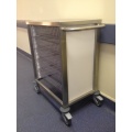 Stainless Steel Lab Trolley with Drawers
